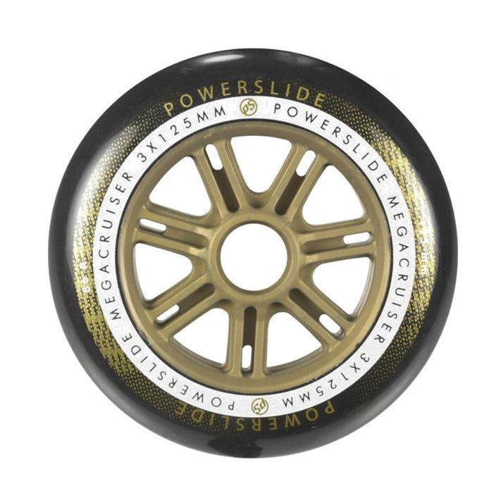 Powerslide Megacruiser Inline Wheel 125mm 86A *2 left* - Lucky Skates