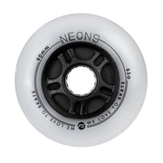 Powerslide Neons LED Light Up Inline Wheels 90mm 85A - 4 Pack - Lucky Skates