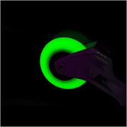 Powerslide Neons LED Light Up Inline Skate Wheels Green 85a 80mm - Lucky Skates
