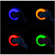 Powerslide Neons LED Light Up Inline Skate Wheels 80mm 85A\ Blue, Orange, Green, red - Lucky Skates