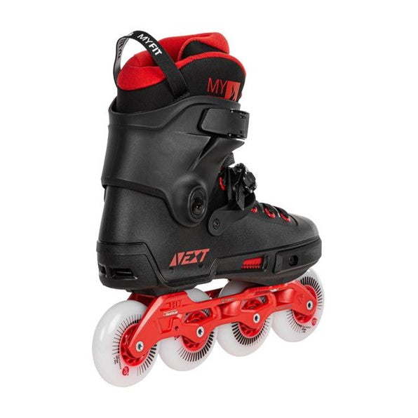 Powerslide Next Black Red 80 Inline Skates - Lucky Skates