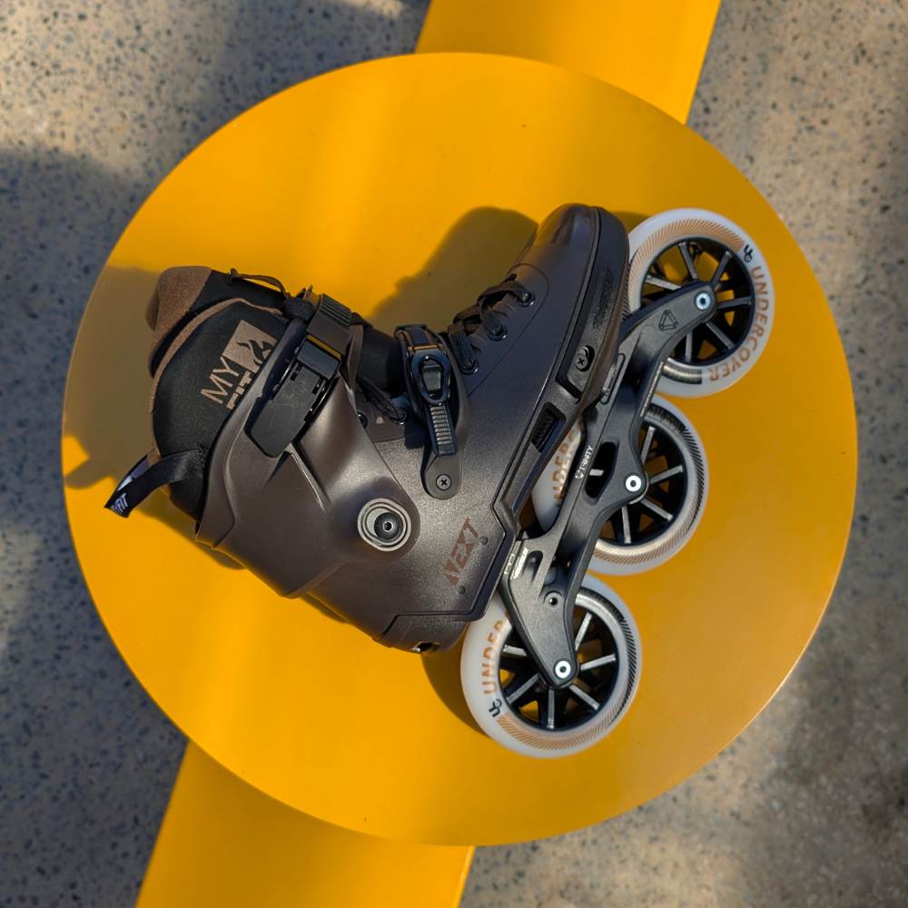 Powerslide Next Brown 125 Inline Skates - Lucky Skates