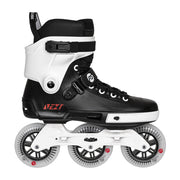 Powerslide Next Core White 100 Inline Skates Black White - Lucky Skates 