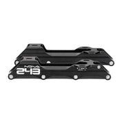 Powerslide Nova 243 4x80mm Trinity Inline Skate Frames - Lucky Skates