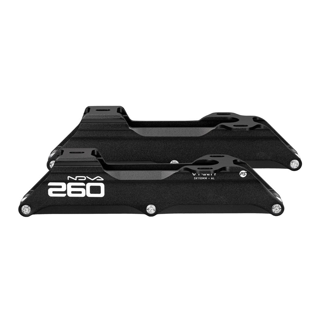 Powerslide Nova 260mm Trinity 3x110mm Inline Skate Frames - Lucky Skates
