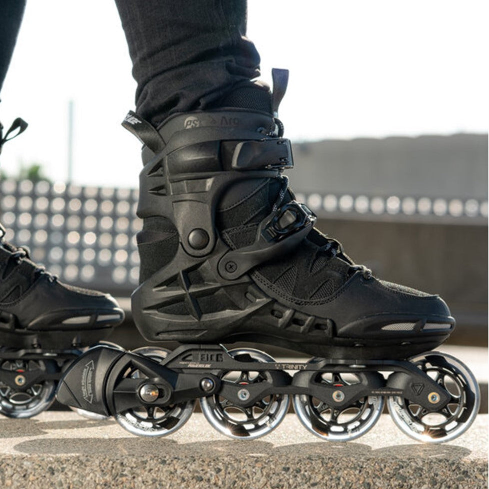 Powerslide Phuzion Argon Black 80 Inline Skates - Lucky Skates