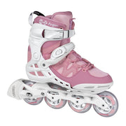 Powerslide Trinity Phuzion Argon Rose 80 Inline Skates Pink - Lucky Skates