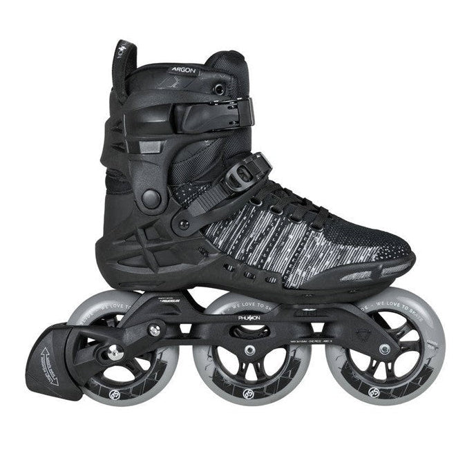 Powerslide Phuzion Argon Trinity 110 Inline Tri Skates - Lucky Skates