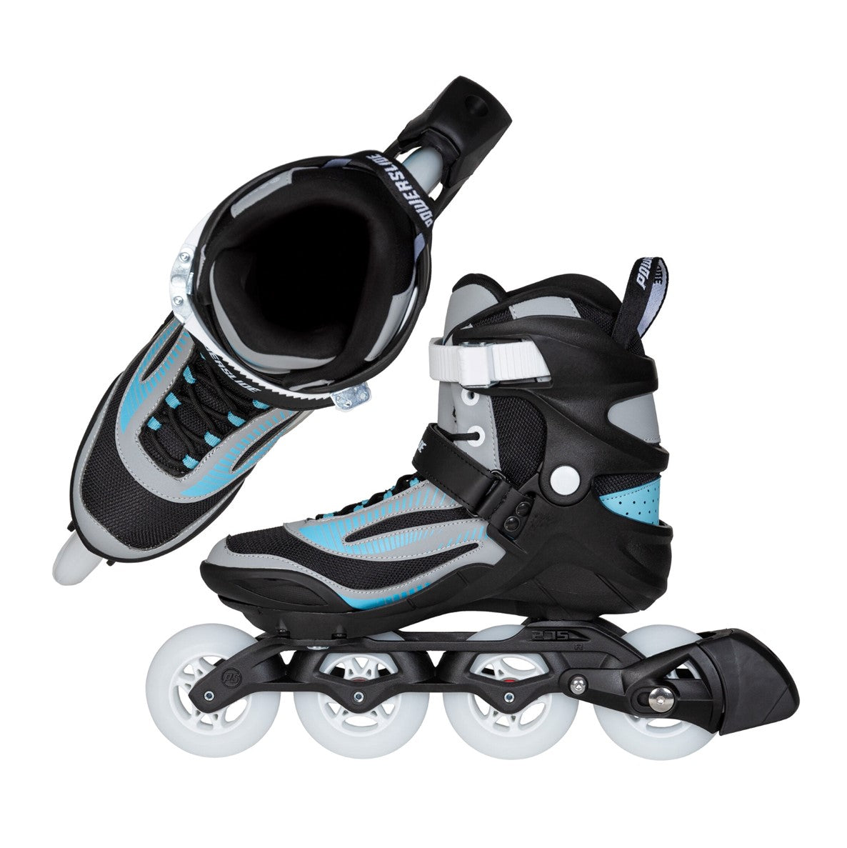 Powerslide Phuzion Radon Slate Grey 84 Inline Skates - Lucky Skates