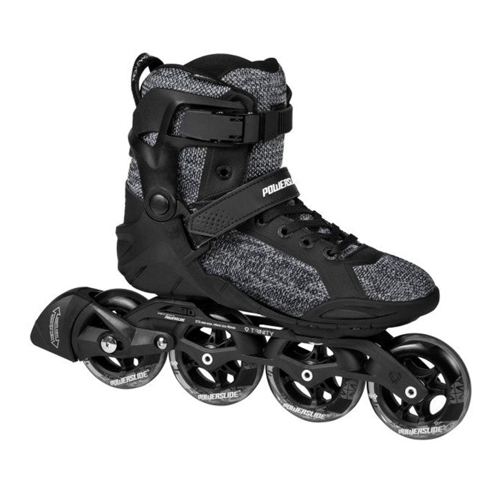 Powerslide Phuzion Radon Trinity SMU Enzo 90 Inline Skates Black/Grey - Lucky Skates