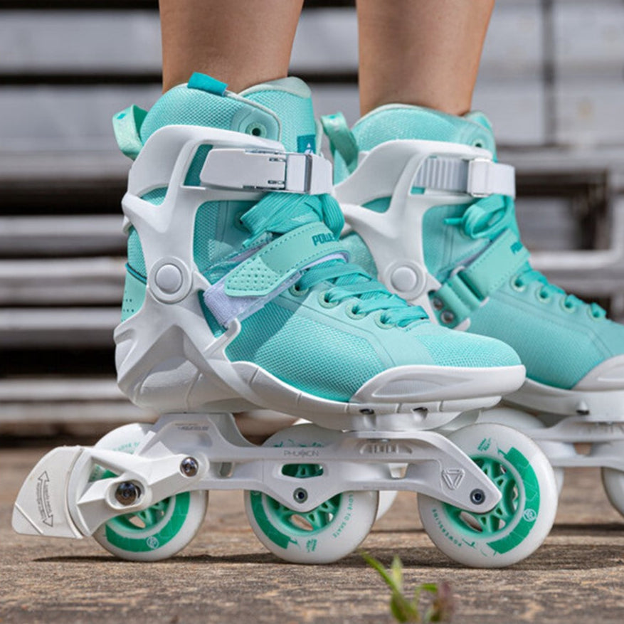 Powerslide Phuzion Radon Teal 80 Womens Inline Skates - Lucky Skates