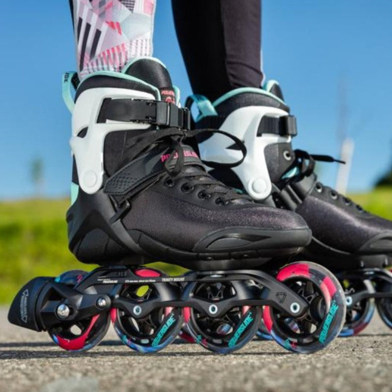 Powerslide Phuzion Radon Teal 90 Inline Skates - Lucky Skates