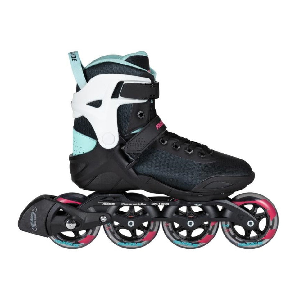 Powerslide Phuzion Radon Teal 90mm  Womens Inline Fitness Skates - Lucky Skates