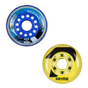 Powerslide Prime Maximus Yellow/Blue Indoor Wheels 76mm, 80mm, 100mm - Lucky Skates