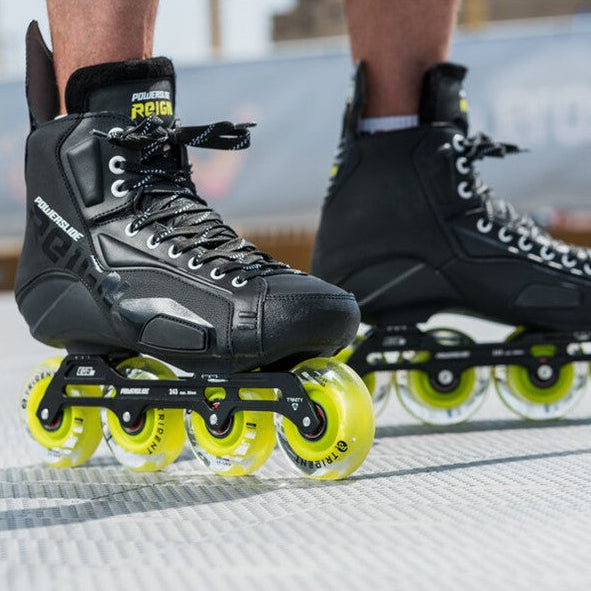 Powerslide Trinity Reign Triton 80 Roller Hockey Inline Skates - Lucky Skates