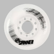 Powerslide Spinner White Inline Wheels 80mm 88A - Lucky Skates 