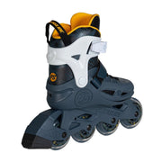 Kids Adjustable Powerslide Stargaze Dusk Inline Skates Navy Blue Orange - Lucky Skates 