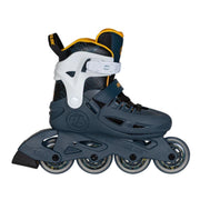 Kids Adjustable Powerslide Stargaze Dusk Inline Skates Navy Blue Orange - Lucky Skates 