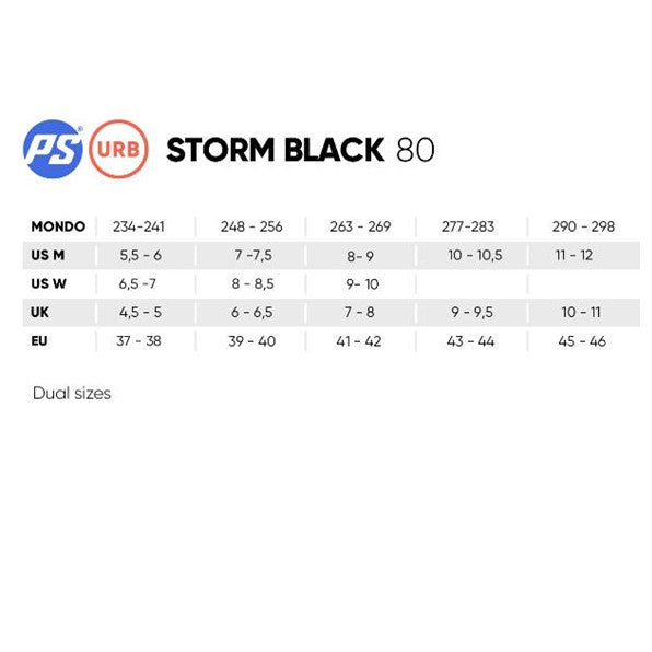 Powerslide Storm Black 80 Inline Skates - Lucky Skates