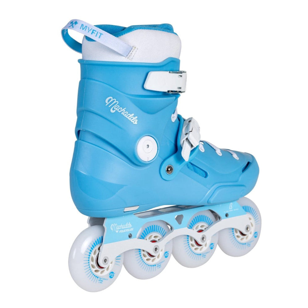 Powerslide Storm Nicoly Pro Light Blue  80 Urban Inline Skates - Lucky Skates