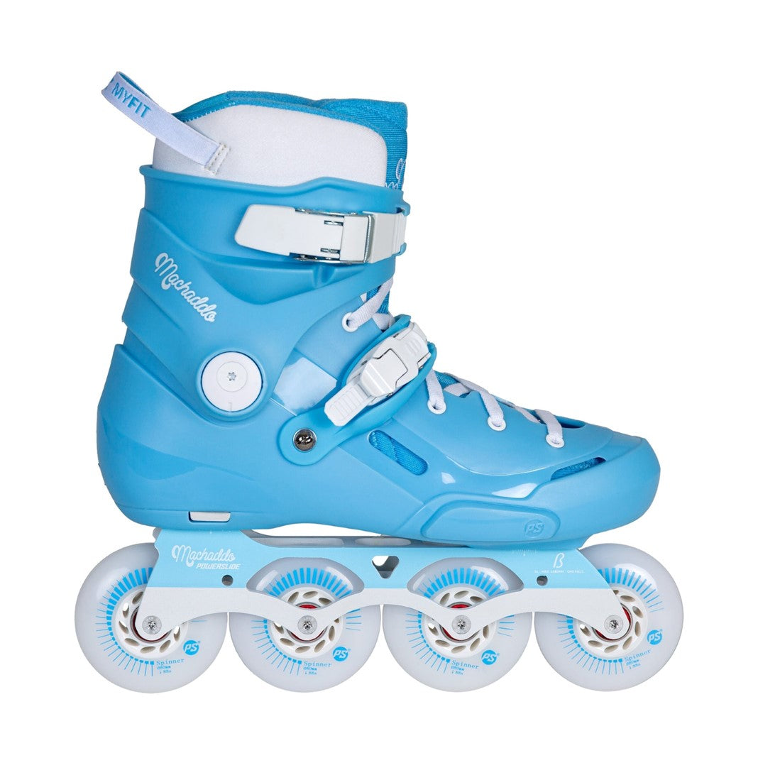 Powerslide Storm Nicoly Pro Light Blue  80 Urban Inline Skates - Lucky Skates