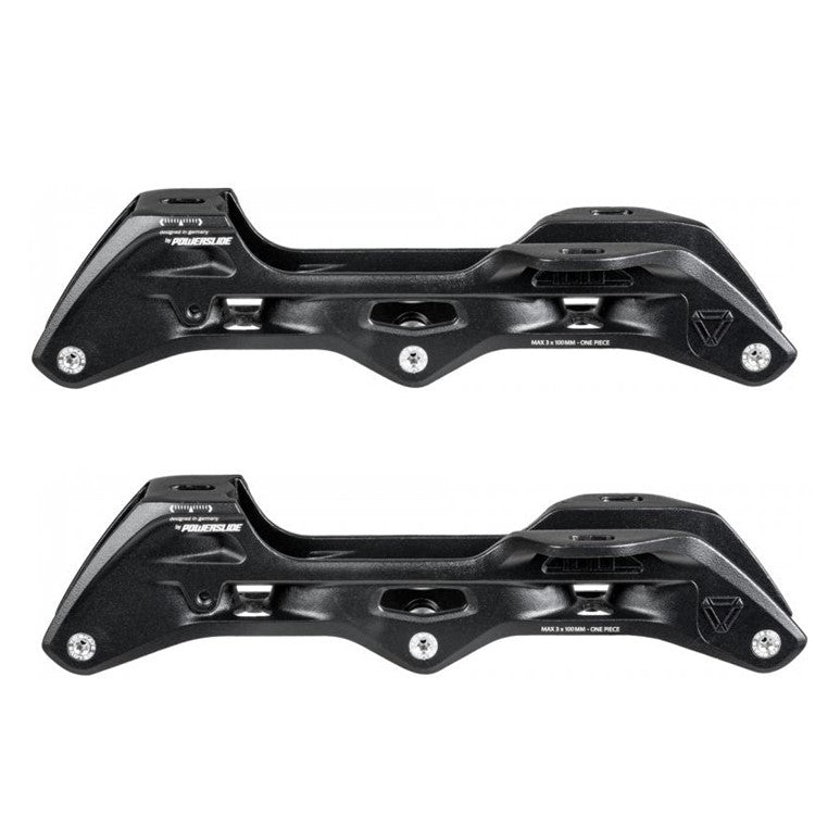 Powerslide Trinity Elite 100mm Inline Frames 250mm 3 x 100 - Lucky Skates