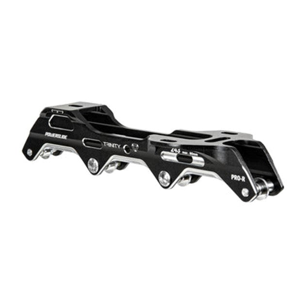Powerslide Trinity Katana Rocker Black Inline Skate Frame 243mm 4x80mm - Lucky Skates
