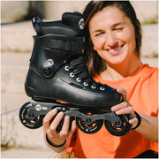 Powerslide Zoom Black Black 80 Inline Skates - Lucky Skates