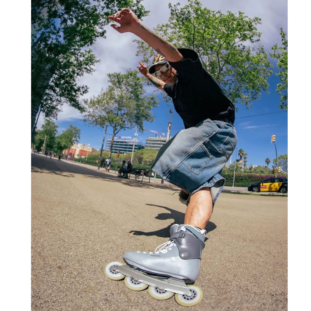 Powerslide Zoom Pro 90 Grey Inline Skates