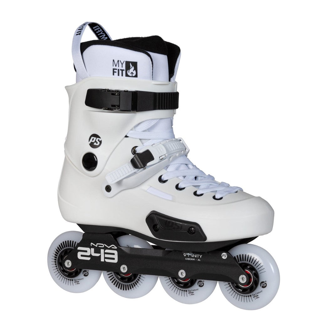 Powerslide Zoom White Pro Nova 80 Urban Inline Skates - Lucky Skates