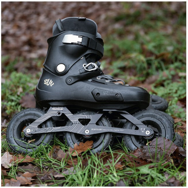 Powerslide Zoom Trinity Renegade 125 Inline Tri Skates - Lucky Skates