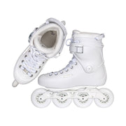 Powerslide Zoom Urban Torelli Pro NT1 White Inline Skates - Lucky Skates 