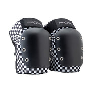 Pro-tec Checker Skate Street Knee Pads Black White - Lucky Skates