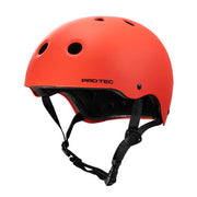 Pro-tec Classic Skate Helmet Bright Red Matte - Certified - Lucky Skates