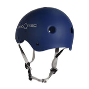 Pro-tec Classic Skate Helmet Navy Matte - Certified - Lucky Skates