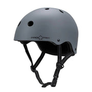 Pro-tec Low Pro Skate Helmet Matte Gray - Certified - Lucky Skates 