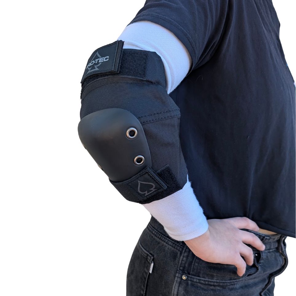 Pro-tec Vert Skate Elbow Pads Black - Lucky Skates 