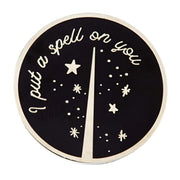 Punky Pins I Put A Spell On You Witch  Pin - Lucky Skates