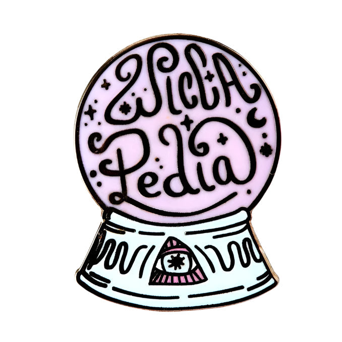Punky Pins Wiccapedia Witch Pin - Lucky Skates