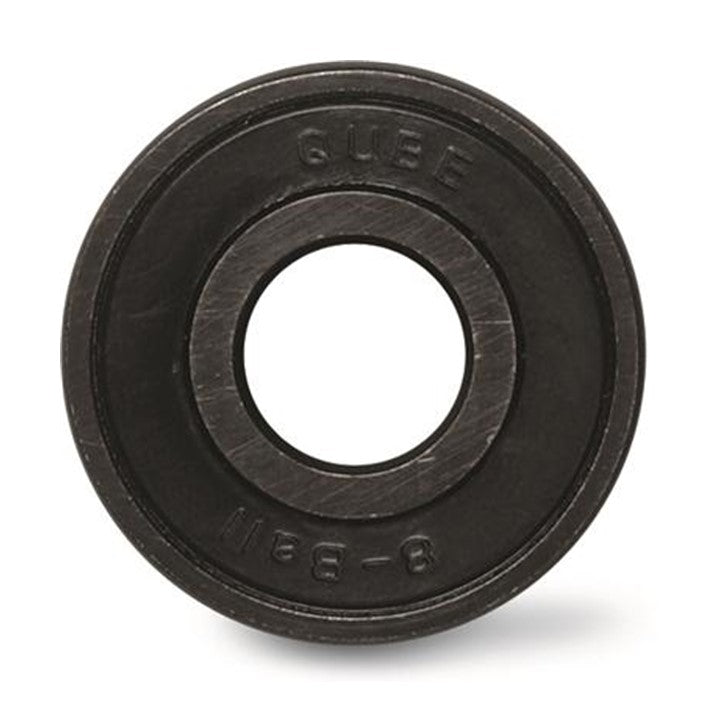 Qube 8 Ball Black Skate Bearings Black - Lucky Skates