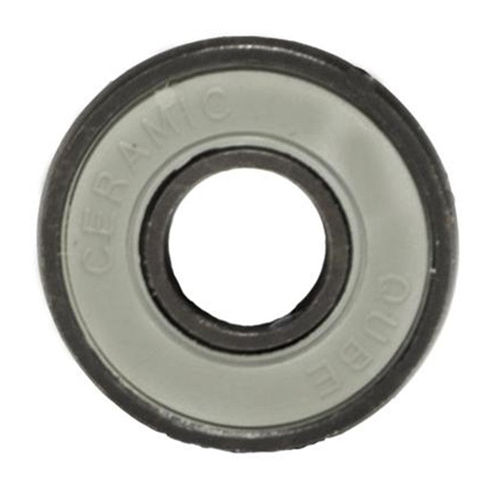 Qube Ceramic Skate Bearings Grey (16) - Lucky Skates