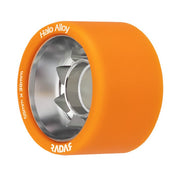 Radar Halo Alloy Orange Indoor Roller Skate Wheels - 4 Pack - Lucky Skates