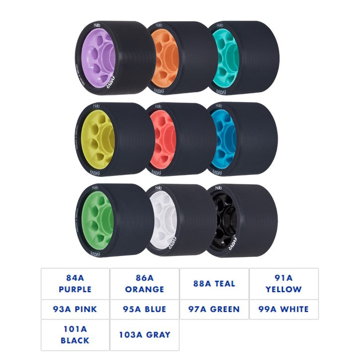 Radar Halo Roller Derby Wheels - Lucky Skates 