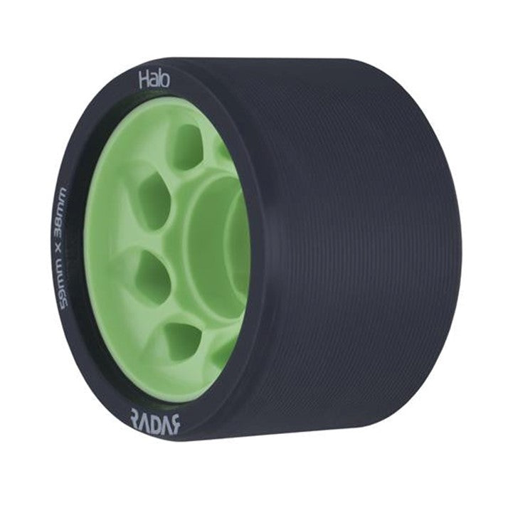 Radar Halo Green Indoor Roller Derby Wheels - 4 Pack - Lucky Skates