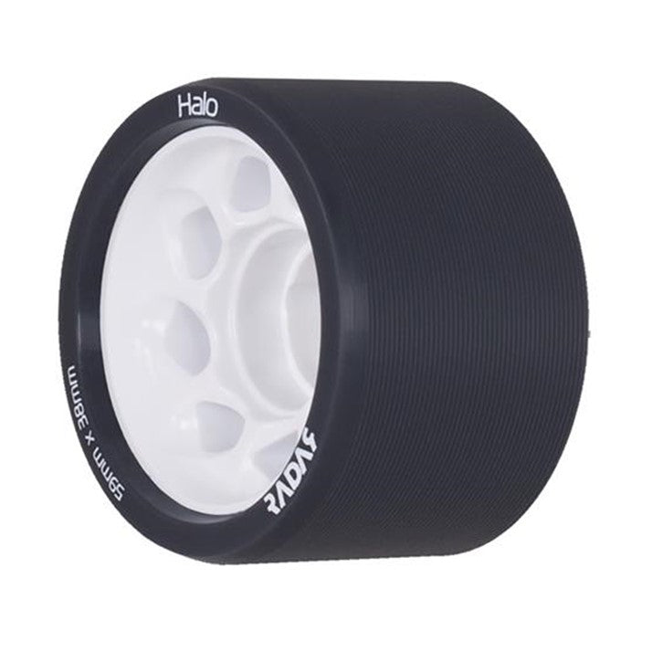 Radar Halo White Indoor Roller Derby Wheels 59mm 99a - Lucky Skates