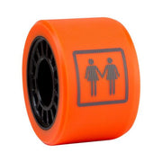 Radar Vagine Regime Presto Orange Indoor Roller Skate Wheels 59mm 94A -  4 Pack - Lucky Skates 