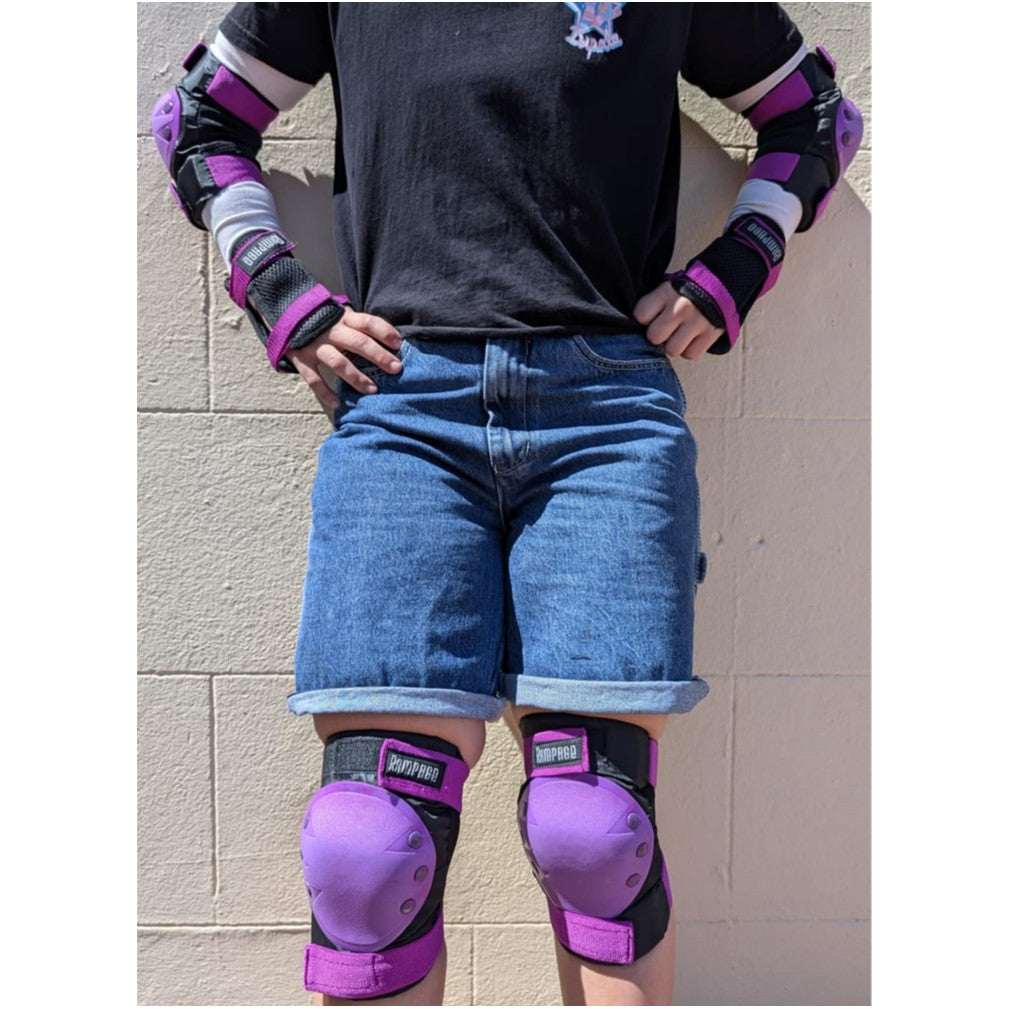 Rampage Tripack Purple - Lucky Skates