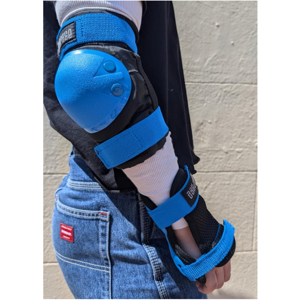 Rampage Tripack Blue - Lucky Skates