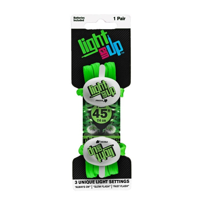 RDS Light Up LED Flashing Shoe Skate Laces 45" (114cm) - Lucky Skates