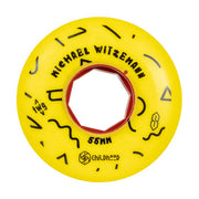 Red Eye Witzemann Childhood Yellow Aggressive Inline Wheels Yellow 55mm 90a - Lucky Skates